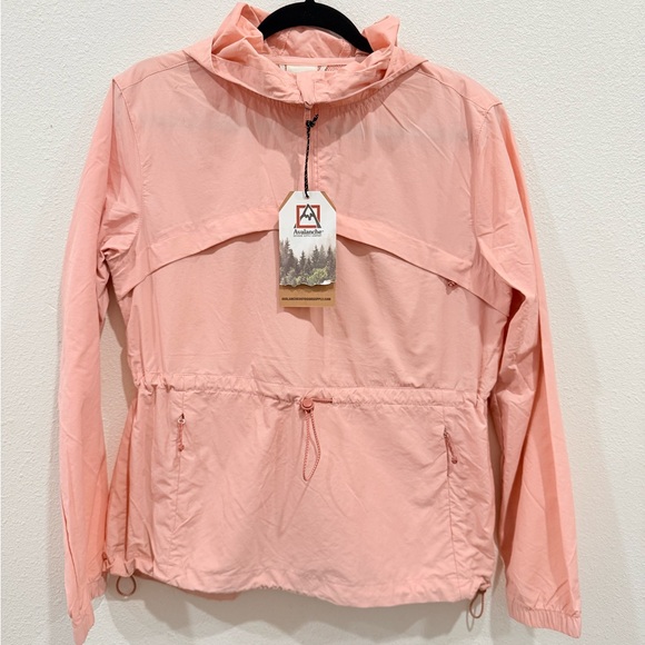 Avalanche Jackets & Blazers - Avalanche Pink Lightweight Hooded Windbreaker Jacket • Zip Pockets • Size S
